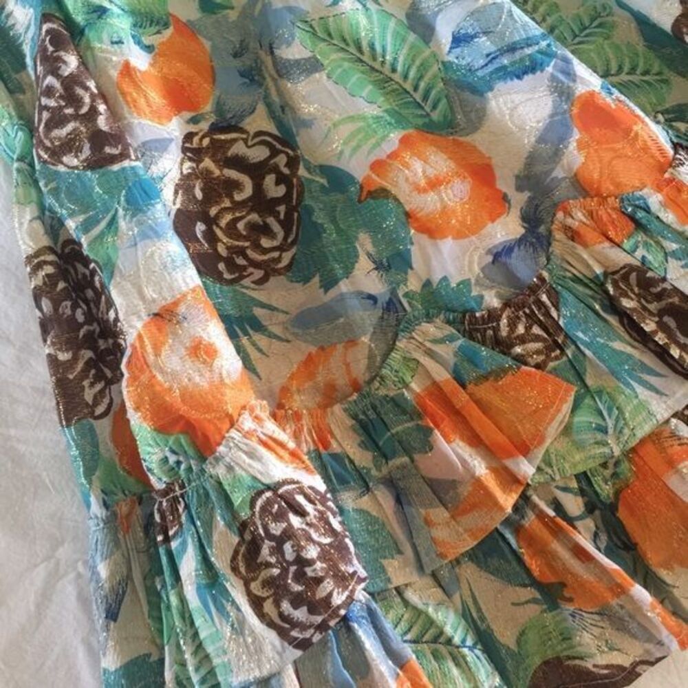 Boston Proper Ruffle Bottom Skirt - Picture 4 of 4